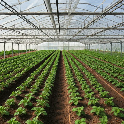 Modern Greenhouse Agriculture